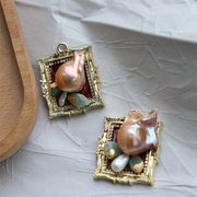 baroque pearl pendant