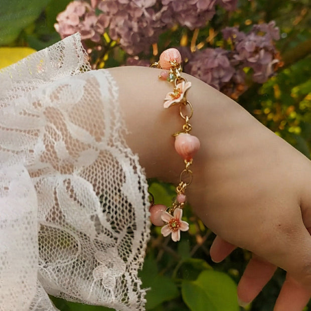 Peach Blossom Bracelet