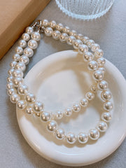 Australian white pearl necklace