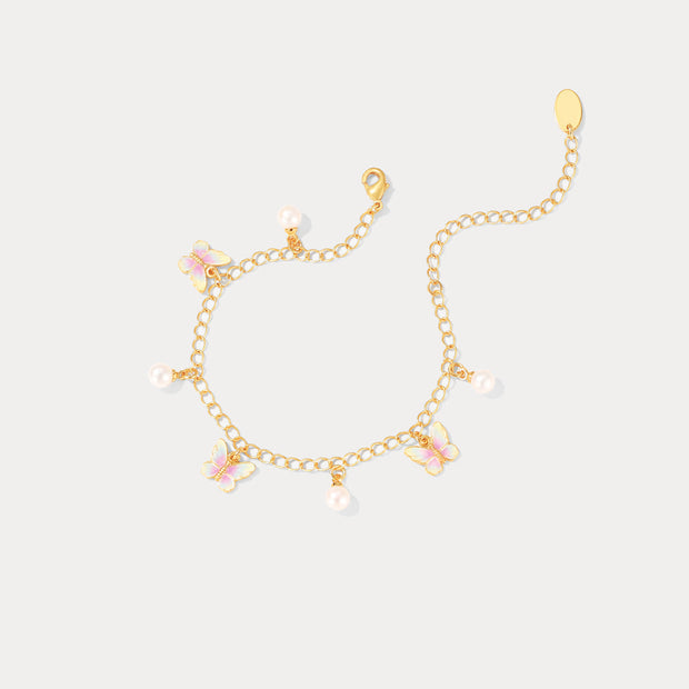 Butterfly Enamel Bracelet