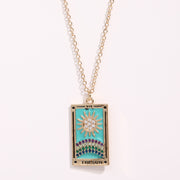 TAROT square necklaces