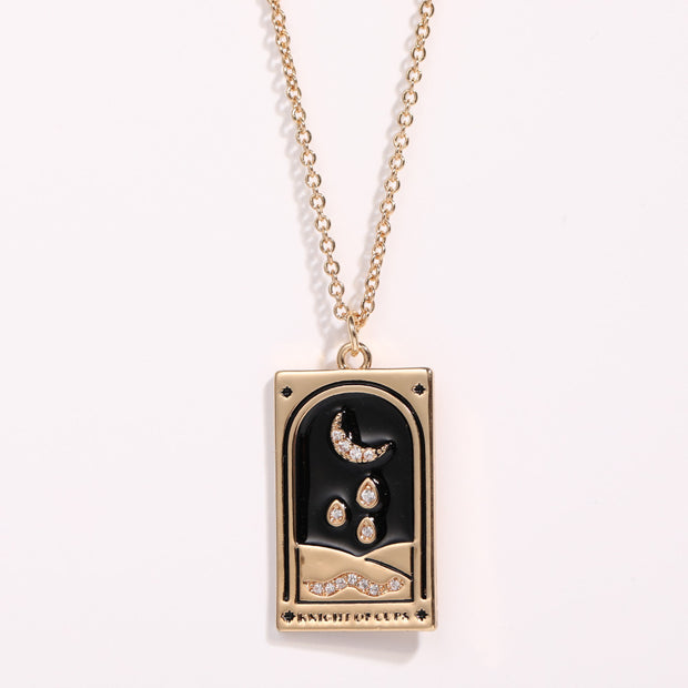 TAROT square necklaces