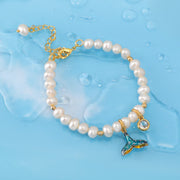 Mermaid Tail Pearl Bracelet