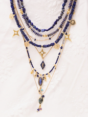 "High Priest's Weapon" Lapis Lazuli Necklace Set