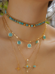 ”The Gypsy“ Turquoise Necklace Set