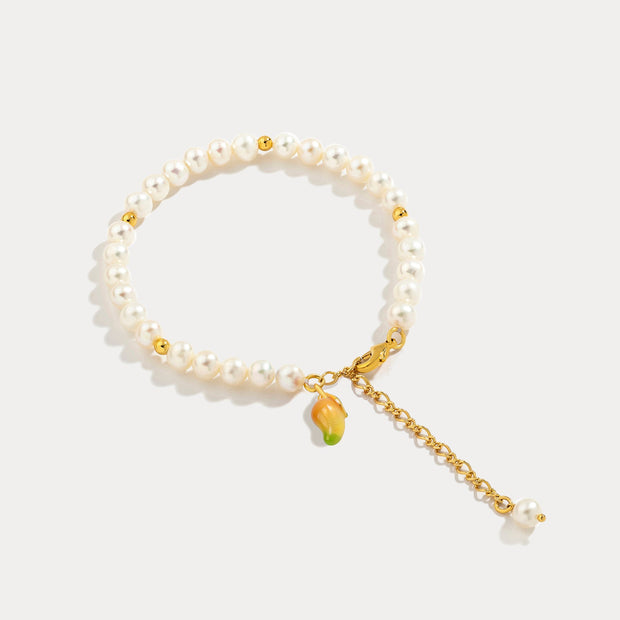 Mango Pearl Bracelet