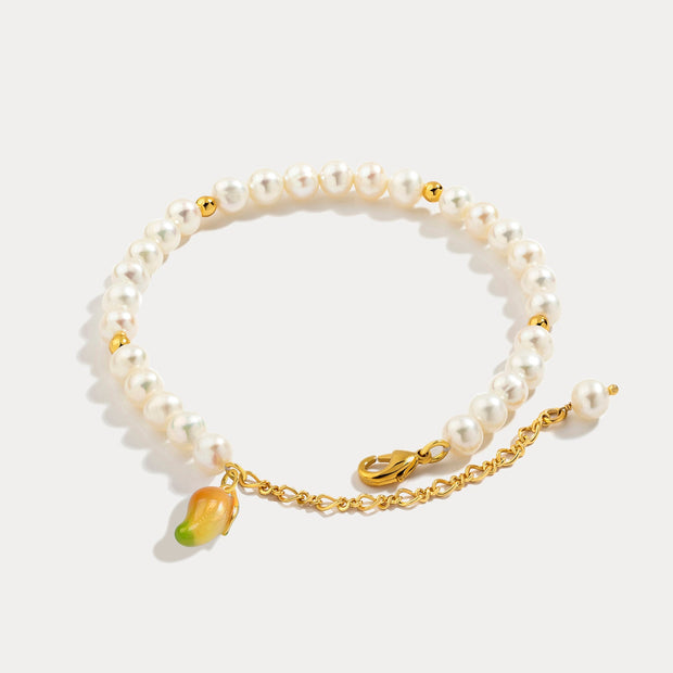 Mango Pearl Bracelet