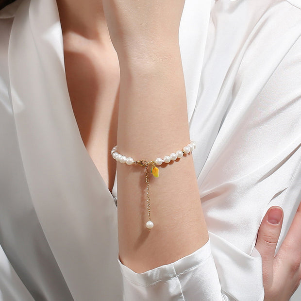 Mango Pearl Bracelet