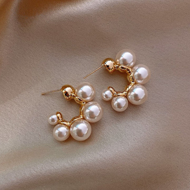 pearl earrings