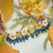 Blueberry Flower Bracelet