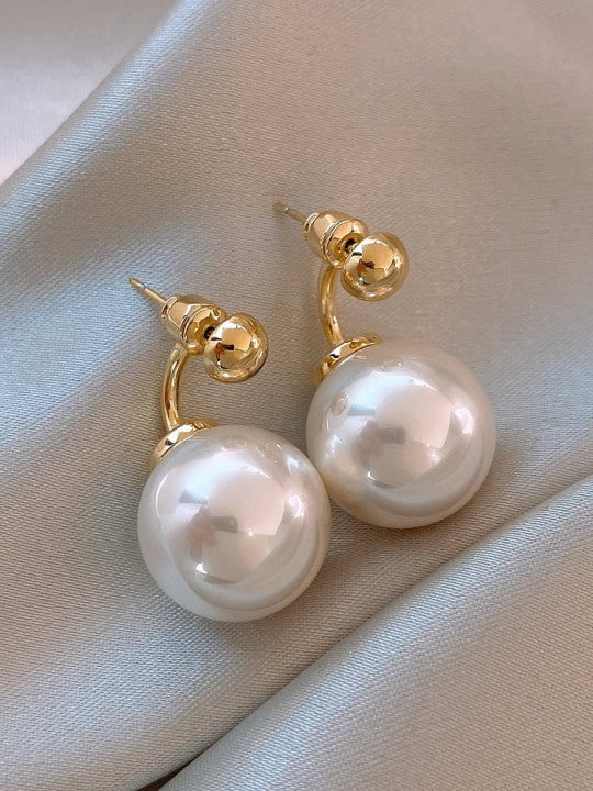 pearl earrings