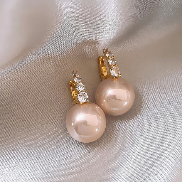 pearl earrings