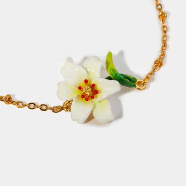 Lily Enamel Bracelet