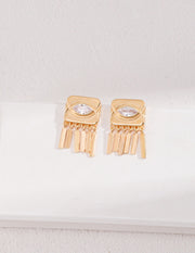 zircon earrings