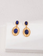 lapis lazuli earrings