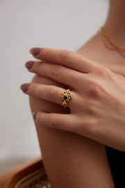 baroco style ring