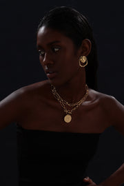 T-Bar Chain Layering Set - Unisex - 18K Gold Plated