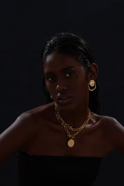 T-Bar Chain Layering Set - Unisex - 18K Gold Plated