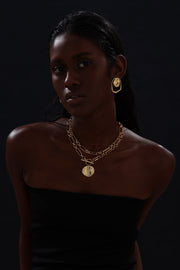 T-Bar Chain Layering Set - Unisex - 18K Gold Plated