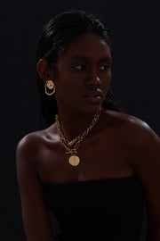 T-Bar Chain Layering Set - Unisex - 18K Gold Plated