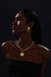 T-Bar Chain Layering Set - Unisex - 18K Gold Plated