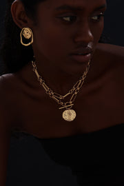 T-Bar Chain Layering Set - Unisex - 18K Gold Plated