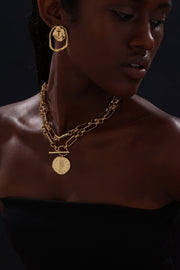 T-Bar Chain Layering Set - Unisex - 18K Gold Plated