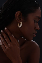 Freshwater Pearl Hoop Earrings