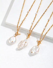 baroque pearl necklace