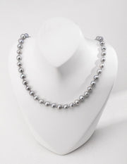 silver pearl necklace