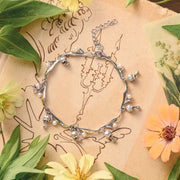 Silver Lily Of The Valley Bracelet