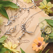 Silver Lily Of The Valley Bracelet