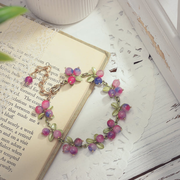 Purple Berry Bracelet