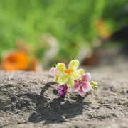 Sweet Grape Flower Gift Set with Gift Wrapping