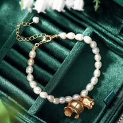 Lily Of The Valley Pearl Bracelet