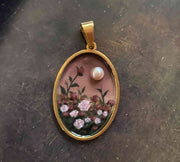 handmade baroque pearl pendant