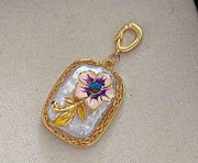 handmade baroque unique pendant