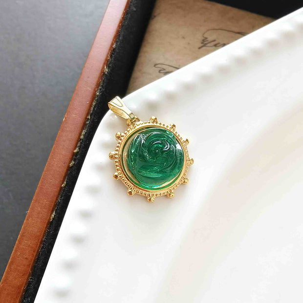 Vintage Green Pendant