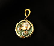 handmade baroque pearl pendant