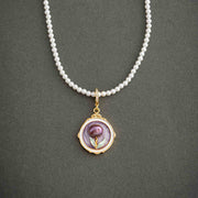 handmade baroque pearl pendant