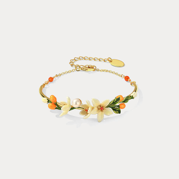 Orange Blossom Bracelet