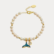 Mermaid Tail Pearl Bracelet