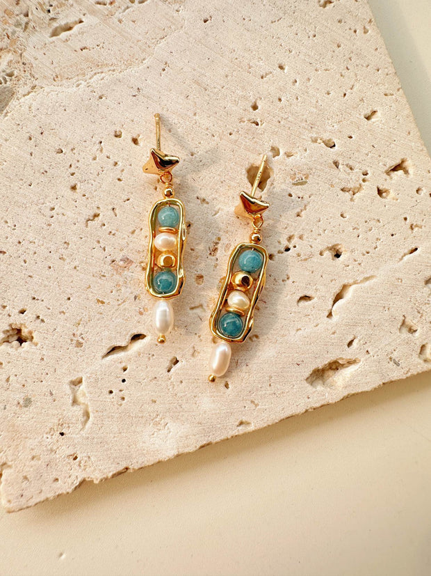 amazonite earrings