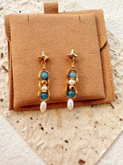 amazonite earrings