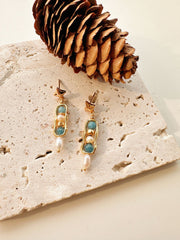 amazonite earrings