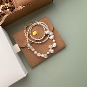 Baroque pearl necklace