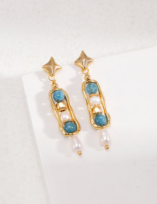 amazonite earrings