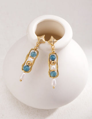 amazonite earrings