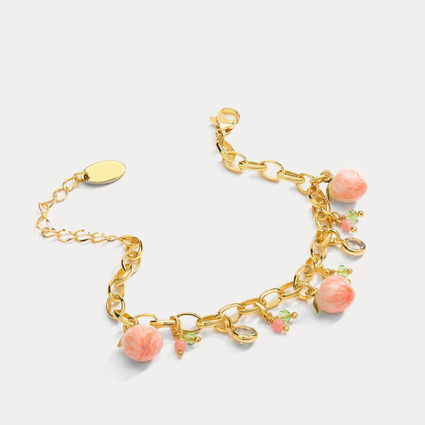 Peach Bracelet