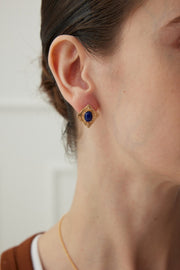 Sterling Silver Lapis Lazuli Earrings